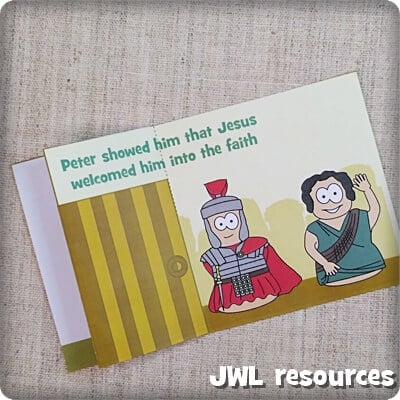 Cornelius at the door craft: door open