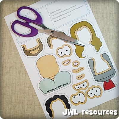 Cornelius Acts 2 craft: setup