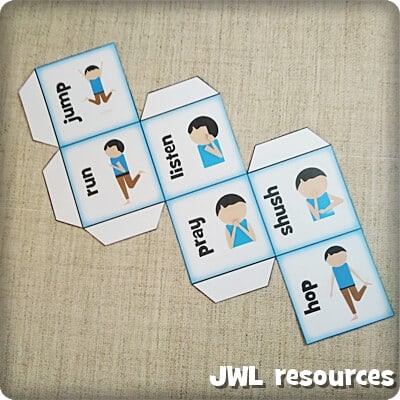 A new Apostle: action cube craft cut