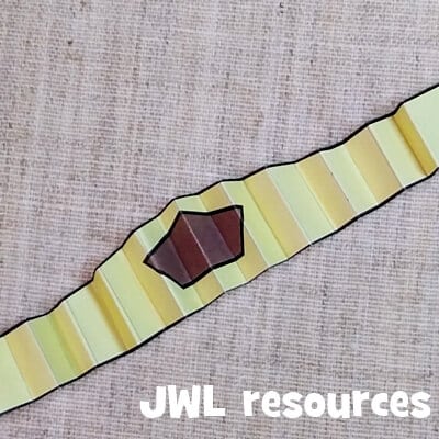 King Saul's crown craft fold