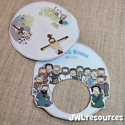 Jesus Knew craft cut out