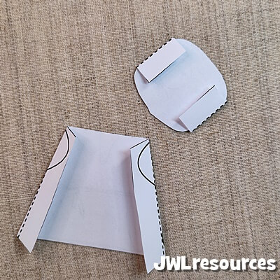 3D Jesus picture fold