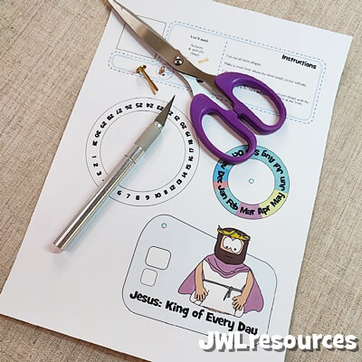 Christ the King calendar setup