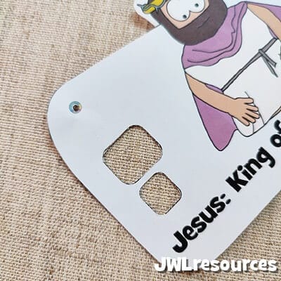 Christ the King calendar construction 3