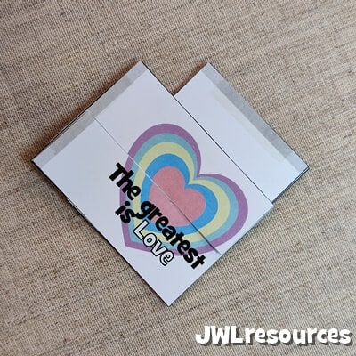 love is craft completed