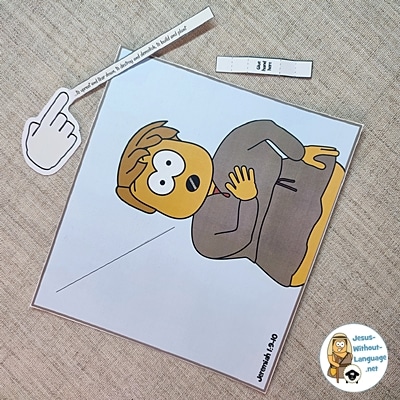 Jeremiah papercraft cut