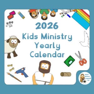 FREE Kids Ministry Calendar 2026