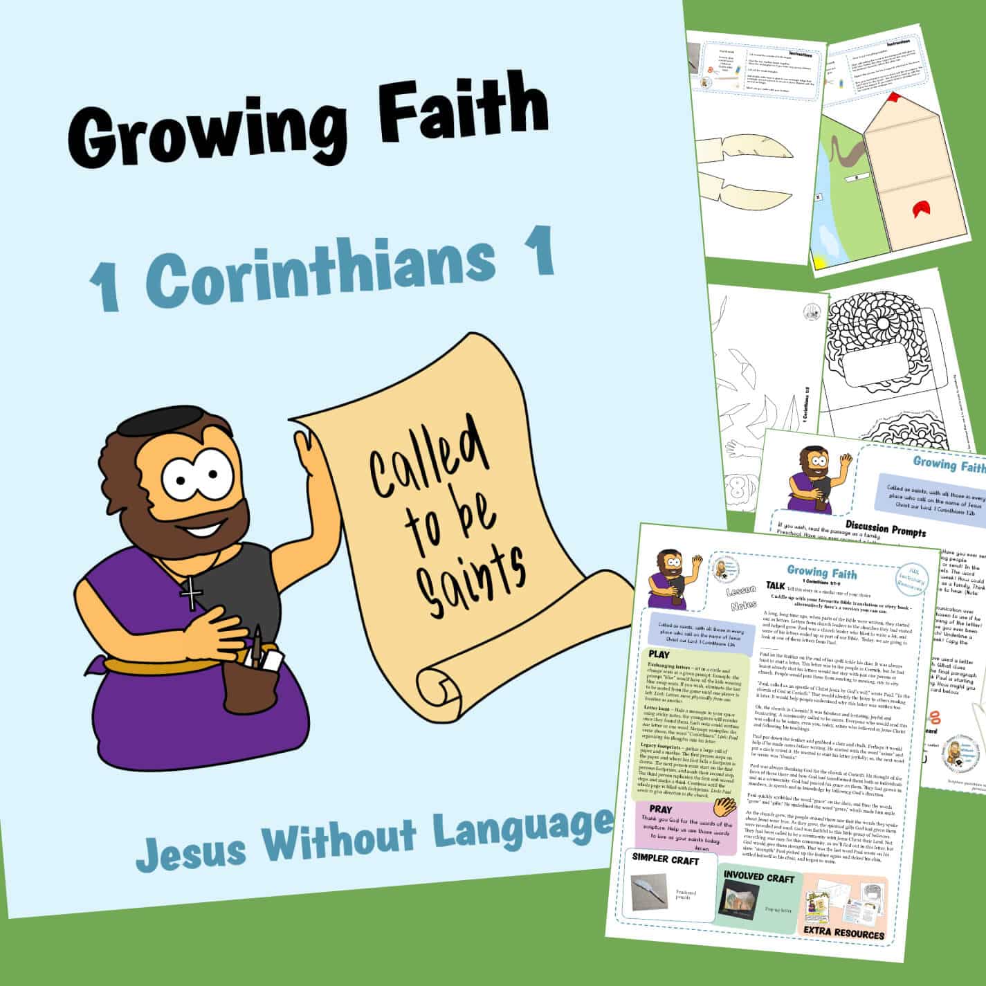 Growing Faith - 1 Corinthians 1:1-9