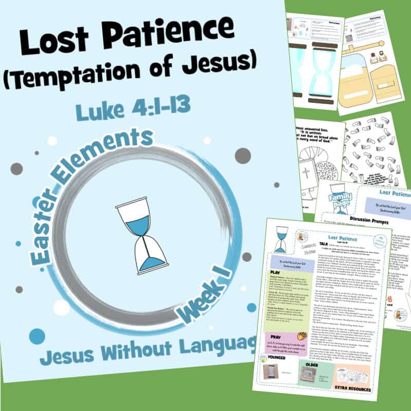 Lost Patience (Temptation of Jesus) : Lent C1