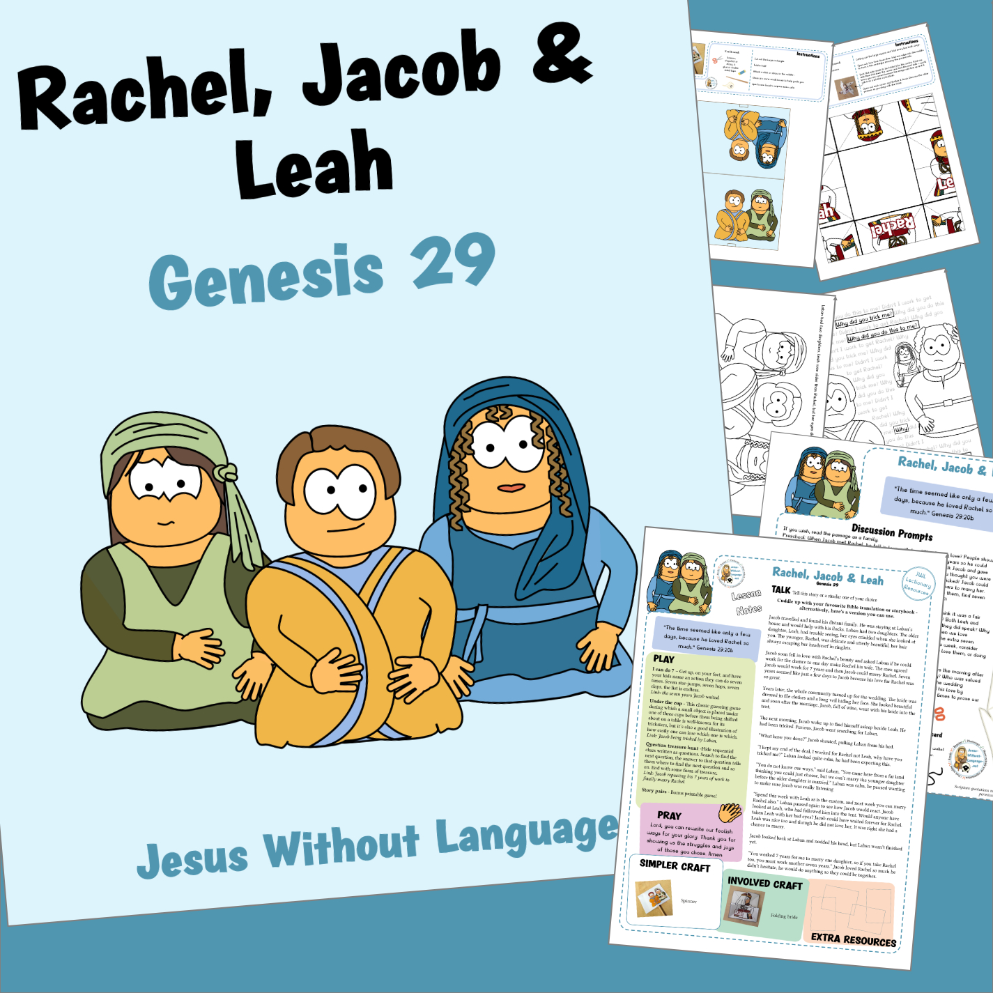 Jacob, Rachel and Leah - Genesis 29