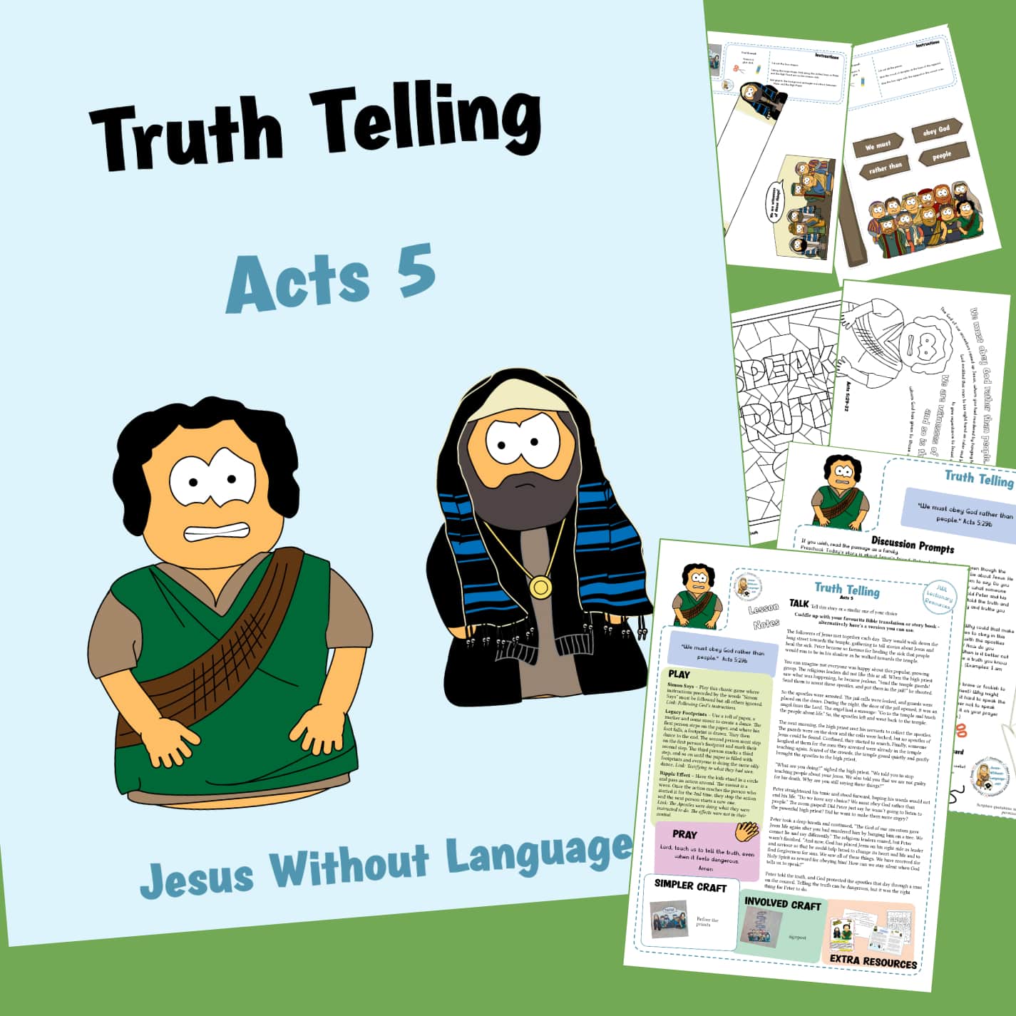 Truth telling: Peter before the council - Acts 5