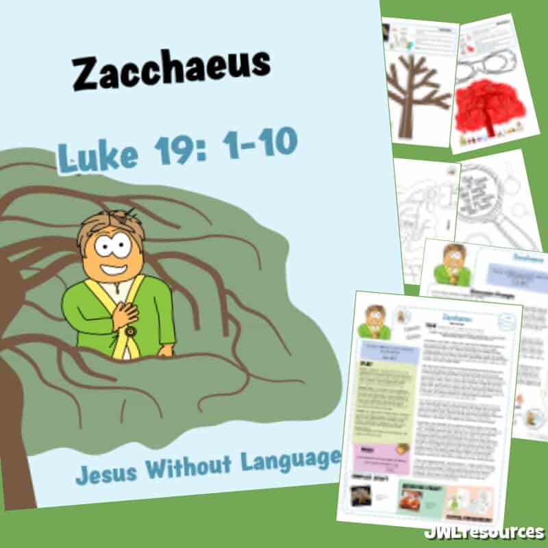 Zacchaeus - Luke 19