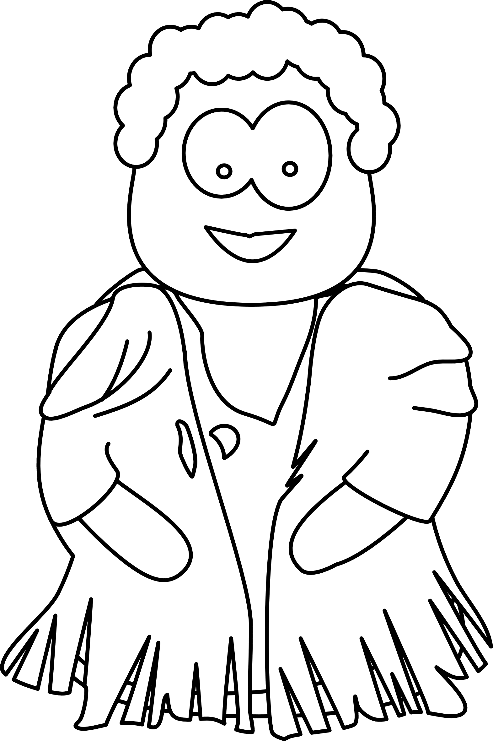 Character image 10th leper healed blank